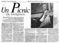 Un picnic de inteligencia [entrevistas]