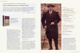 Cuatro fórmulas para el poema creado.