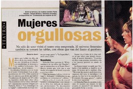 Mujeres orgullosas
