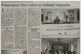 Presentaron libro sobre la realidad mapuche