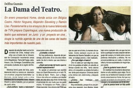 La Dama del teatro [entrevistas]