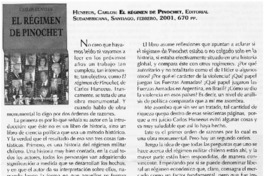 El Régimen de Pinochet