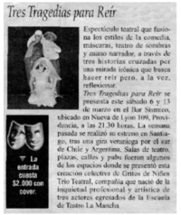 Tres tragedías para Reír