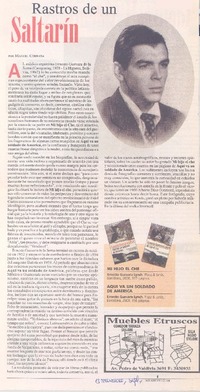 Rastros de un saltarín