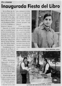 Inaugurada fiesta del Libro