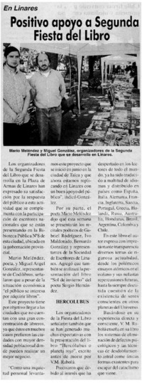 Positivo apoyo a Segunda Feria del Libro