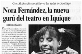 Nona Fernández, la nueva gurú del teatro en Iquique