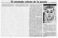 El atentado celeste de la poesía