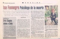 Isa Fonnegra psicóloga de la muerte [entrevistas]