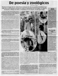 De poesía y zoológicos [entrevistas]