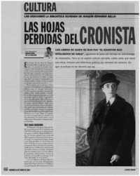 Las hojas perdidas del cronista
