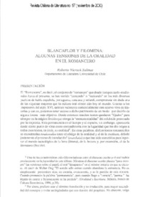 Blancaflor y Filomena: algunas tensiones de la oralidad en el romancero
