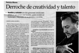 Derroche de creatividad y talento [entrevistas]