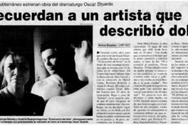 Recuerdan a un artista que describió dolor