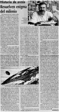 Resuelven enigma del milenio