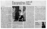 Encuentros con el otro