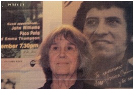 Joan Jara, "Víctor me dio fuerza para ir por otro camino": [entrevistas]