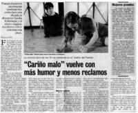 "Cariño Malo" vuelve con más humor y menos reclamos
