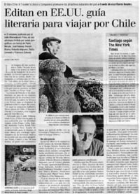 Editan en EE.UU. guía literaria para viajar por Chile