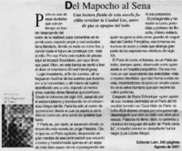 Del Mapocho al Sena