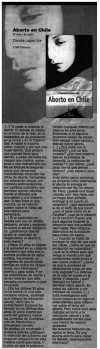 Aborto en Chile.