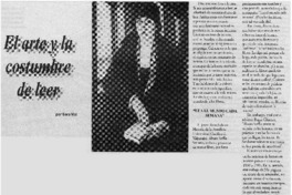 El arte y la costumbre de leer