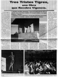 Tres tristes tigres, una obra que recobra vigencia