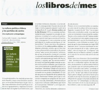 La cultura política chilena y los partidos de centro