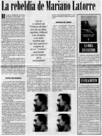 La rebeldía de Mariano Latorre