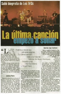 La última canción empezó a sonar.