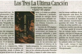 Los Tres, la última canción