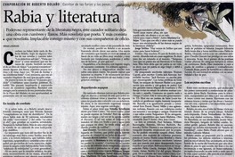 Rabia y literatura