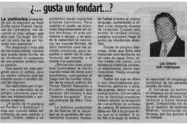 Gusta un fondart...?