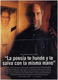 La poesía te hunde y te salva con la misma mano" [entrevistas]