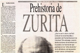 Prehistoria de Zurita