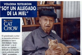 "Soy un allegado de la miel" [entrevistas]