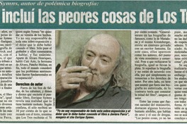 No incluí las peores cosas de Los Tres".