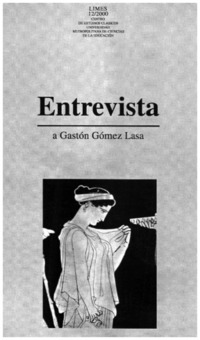 Entrevista a Gastón Gómez Lasa [entrevistas]