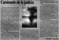 Caminante de la justicia