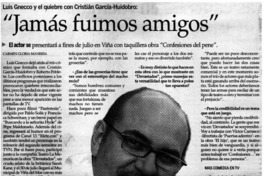 Me conmueve este reconocimiento": [entrevistas]