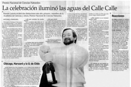 La celebración iluminó las aguas del Calle Calle [entrevistas]