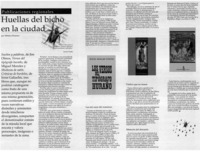 Huellas del bicho en la ciudad