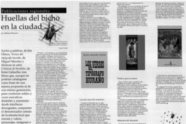 Huellas del bicho en la ciudad