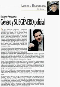 Género y subgénero policial