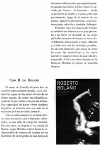 Con B de Bolaño
