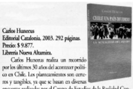 Chile un país dividido