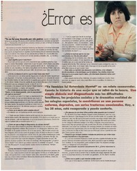 ¿Errar es humanos? [entrevistas]