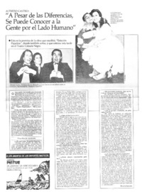 Willy Semler "no coincido con Radrigán sobre Huidobro"