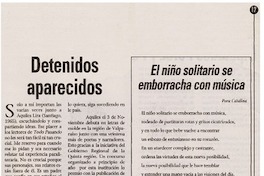 Detenidos aparecidos