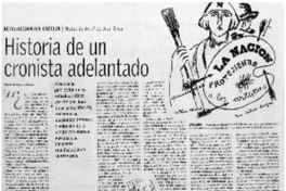 Historia de un cronista adelantado